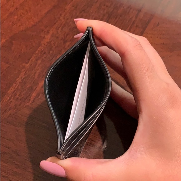 Coach Signature PVC Card Case - Picture 3 of 3